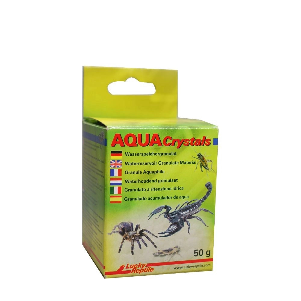 Lucky Reptile Aqua Crystals 50gr - granulato espandibile per l'immagazzinamento di acqua