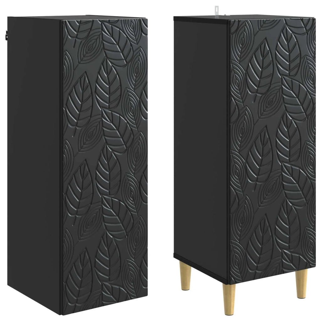 Set di armadi 2 pz Nero Legno ingegnerizzato 3416710