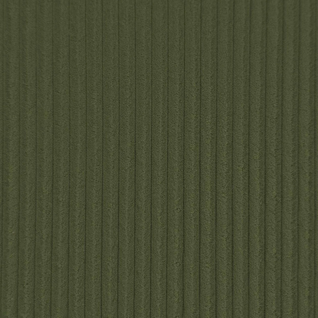 Federa 2 pz HEERLEN Verde 60 x 60 cm corduroy 912629