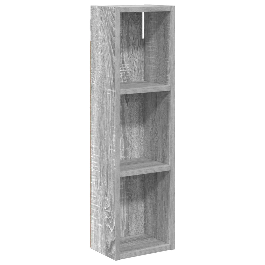 Armoire murale de salle de bain Gris Sonoma 20 x 14 x 70 cm