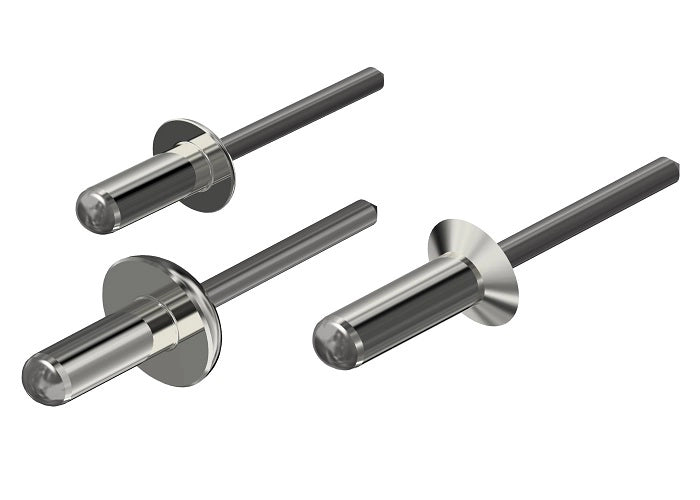 RIVETTO A STRAPPO 3,0x10 mm - 100 pezzi- TECFI