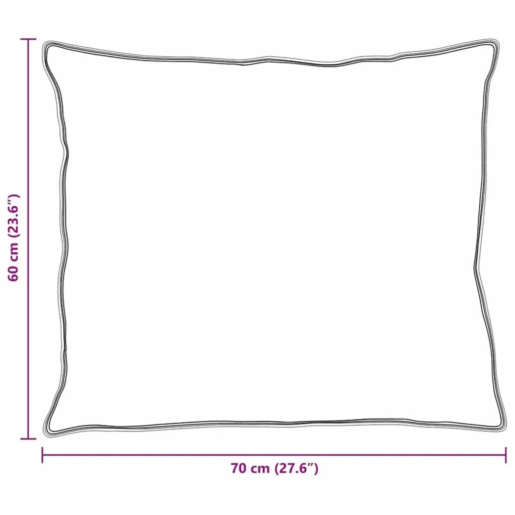 Set di Piumoni con cuscino 2 pcs Bianco Microfibra 3376815