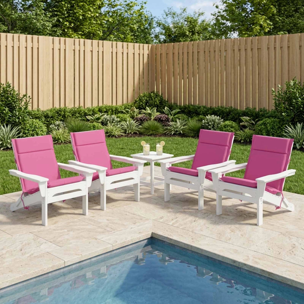 Cuscino per sedia a schienale basso GEMERT 6 pz 100% Poliestere 946515