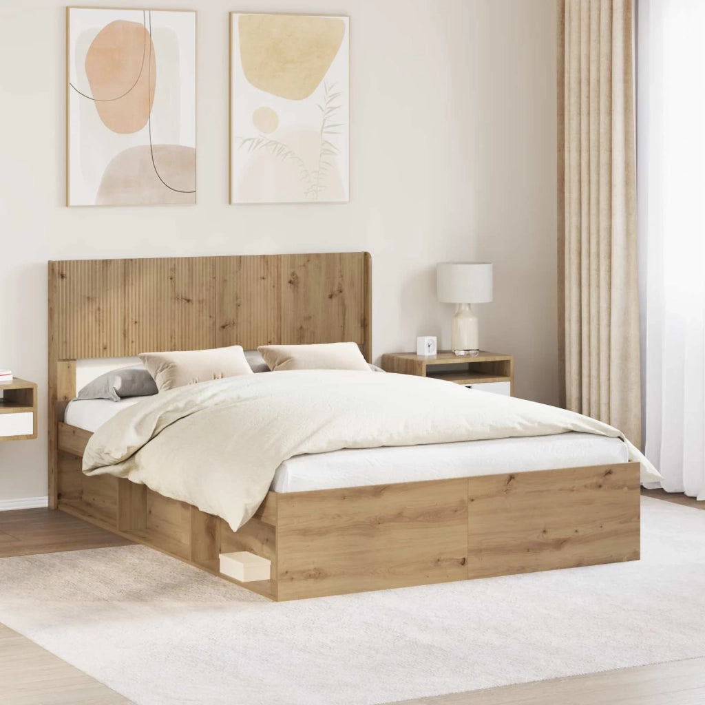 Testiera | Testata Letto Rovere Artigianale PB