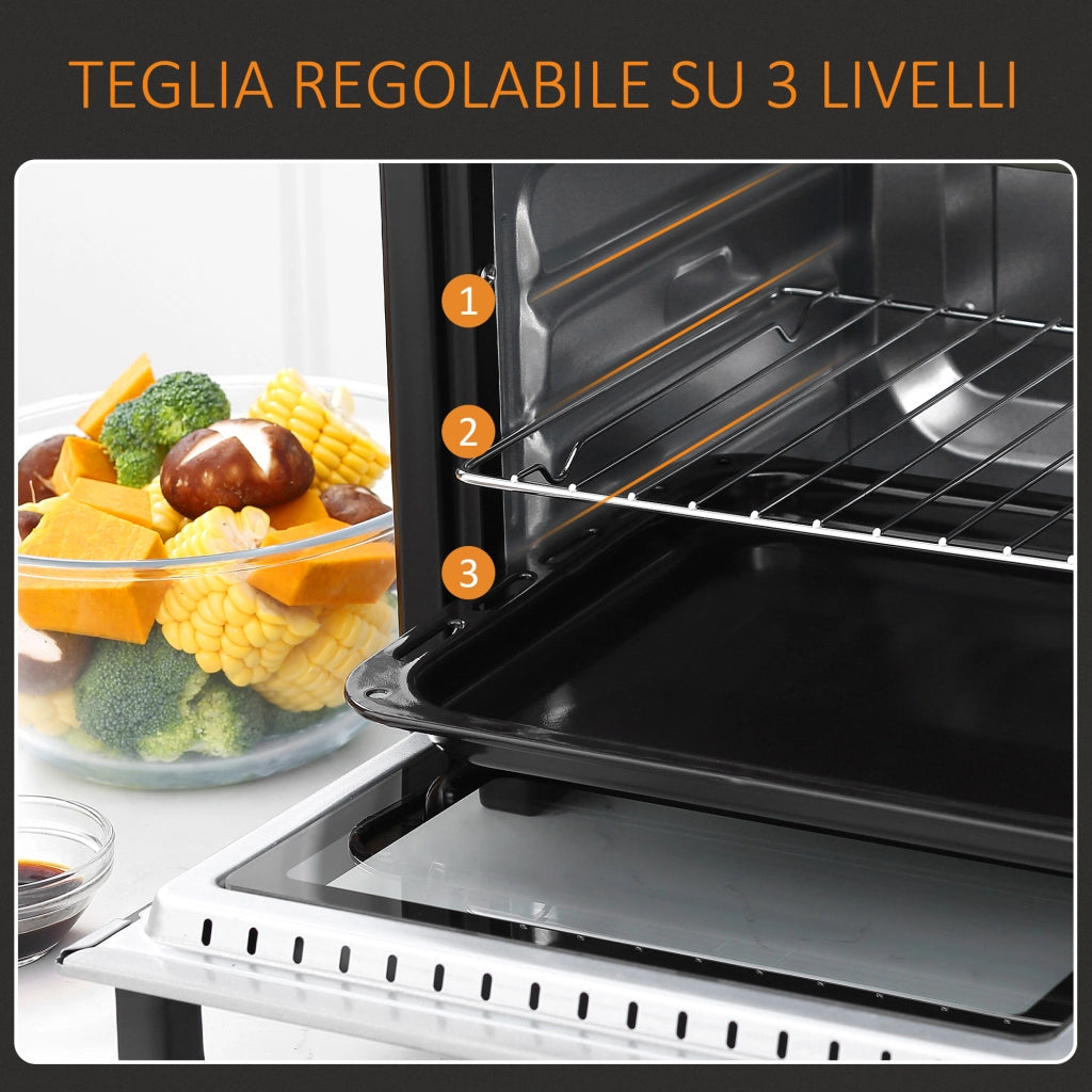 Fornetto Elettrico 16L ¨C Minimal ¨C Bianco 1400W