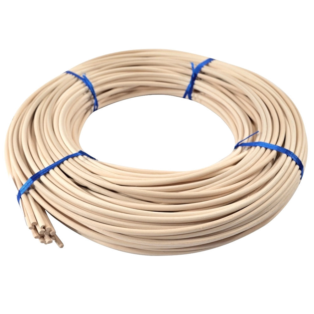 Midollino naturale in rattan Ø 4 mm per sedie, intrecci, confezione da 3 metri