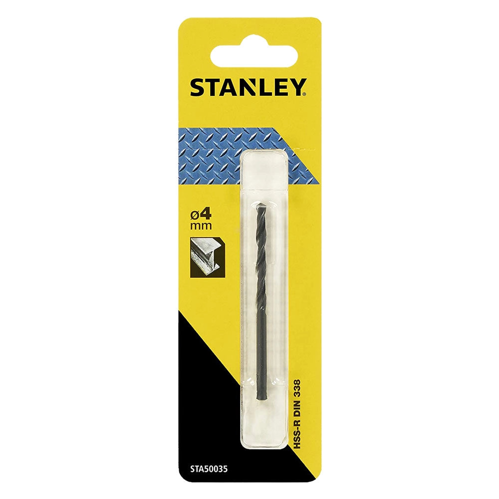 Punta per Stanley Metallo Hss R 1 Pezzo 4 mm