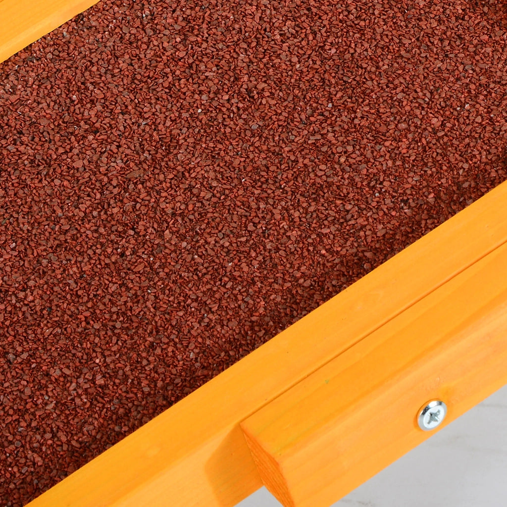 Desviae Altalena agility per cani in legno naturale 180 × 30 × 30 cm antiscivolo per addestramento