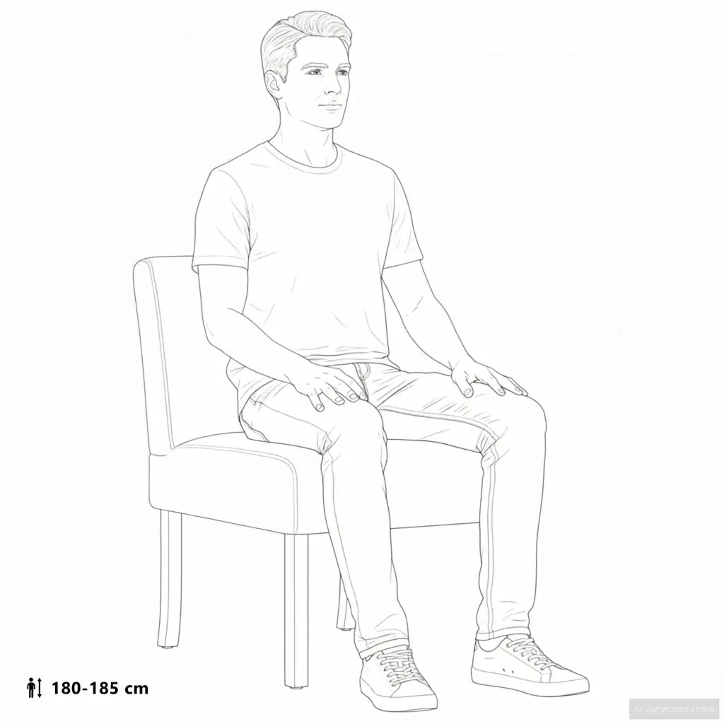 Fauteuil sans accoudoirs crème tissu