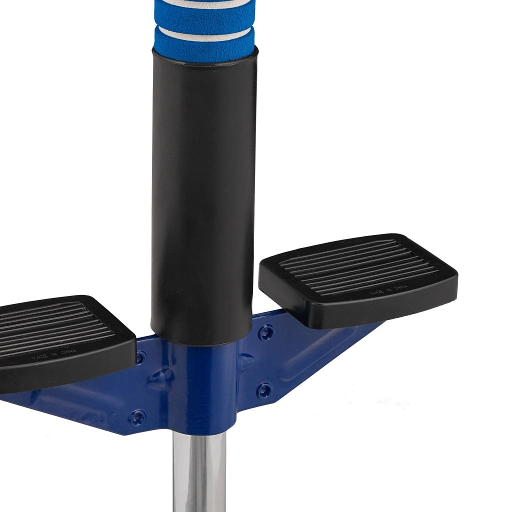 Bastone saltarello per bambini da esterno imbottito 90 x 25 x 25 cm stile sportivo sicuro in acciaio inossidabile blu 13_0013848
