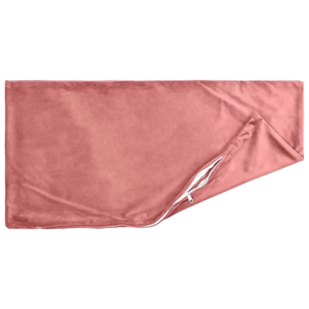 Cuscino con cuscino HEERLEN 2 pz Rosa Velluto 927705