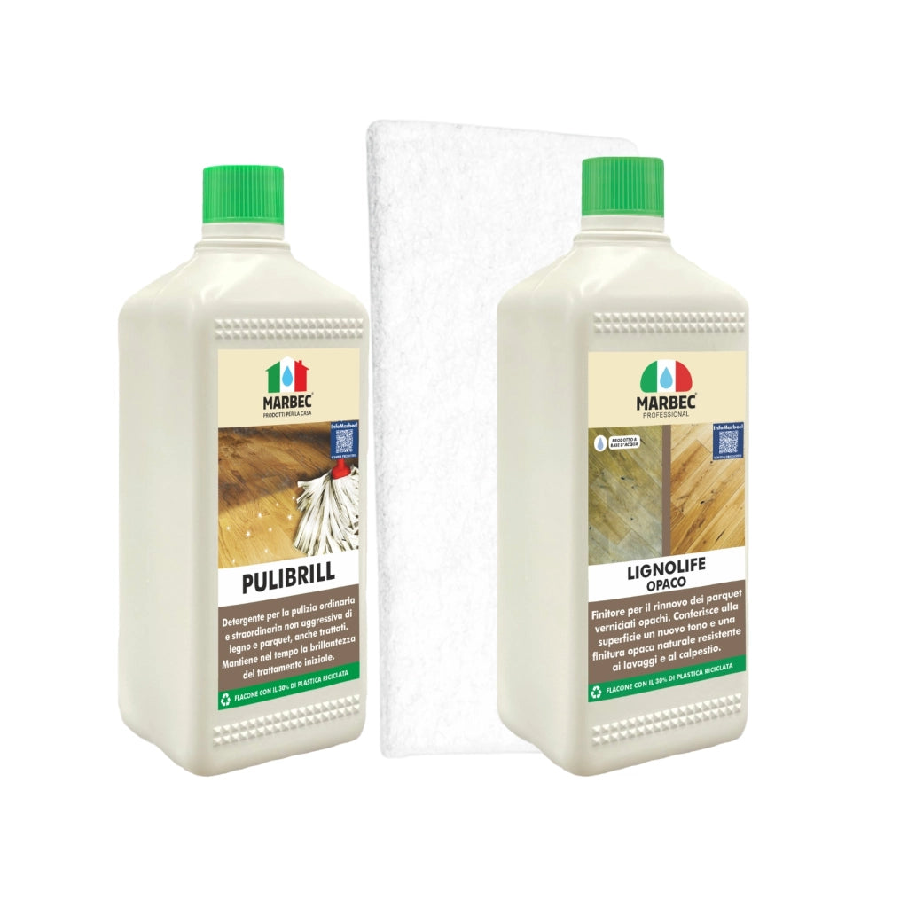 Prodotti per Recupero dei Pavimenti in Legno Verniciati Opachi   Kit Legno Verniciato Opaco