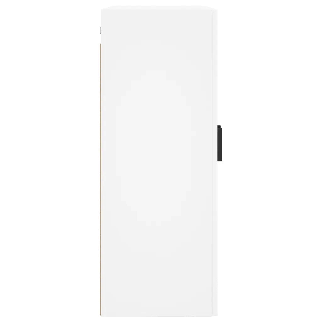 Armoire murale blanc 69,5x34x90 cm