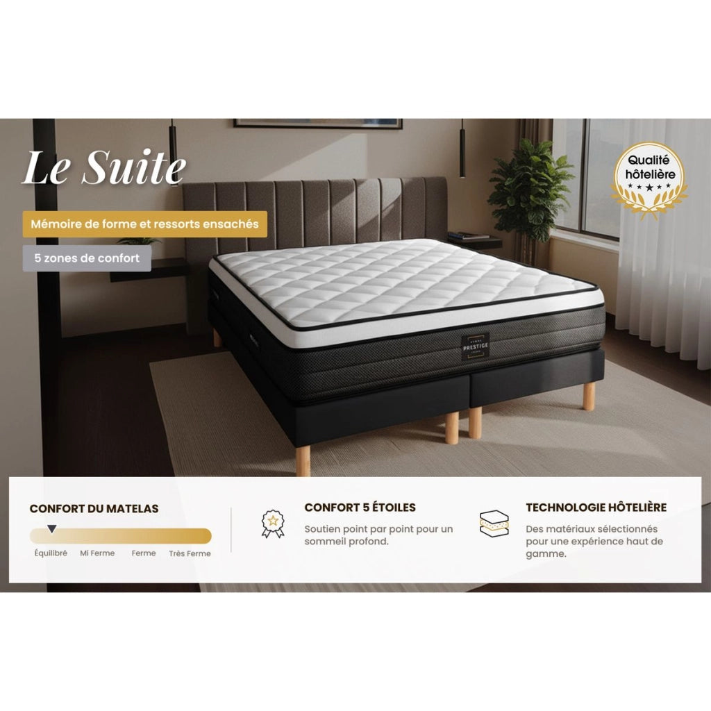 Set materasso e base 90x200 cm - Suite