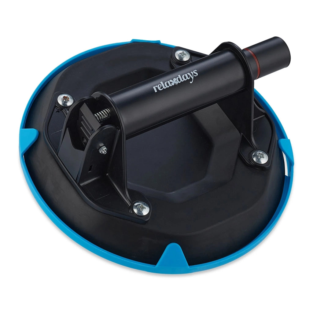 Ventosa di sollevamento per oggetti pesanti 10 x 21 cm forte aderenza per vetro e piastrelle in plastica nera 13_0012504