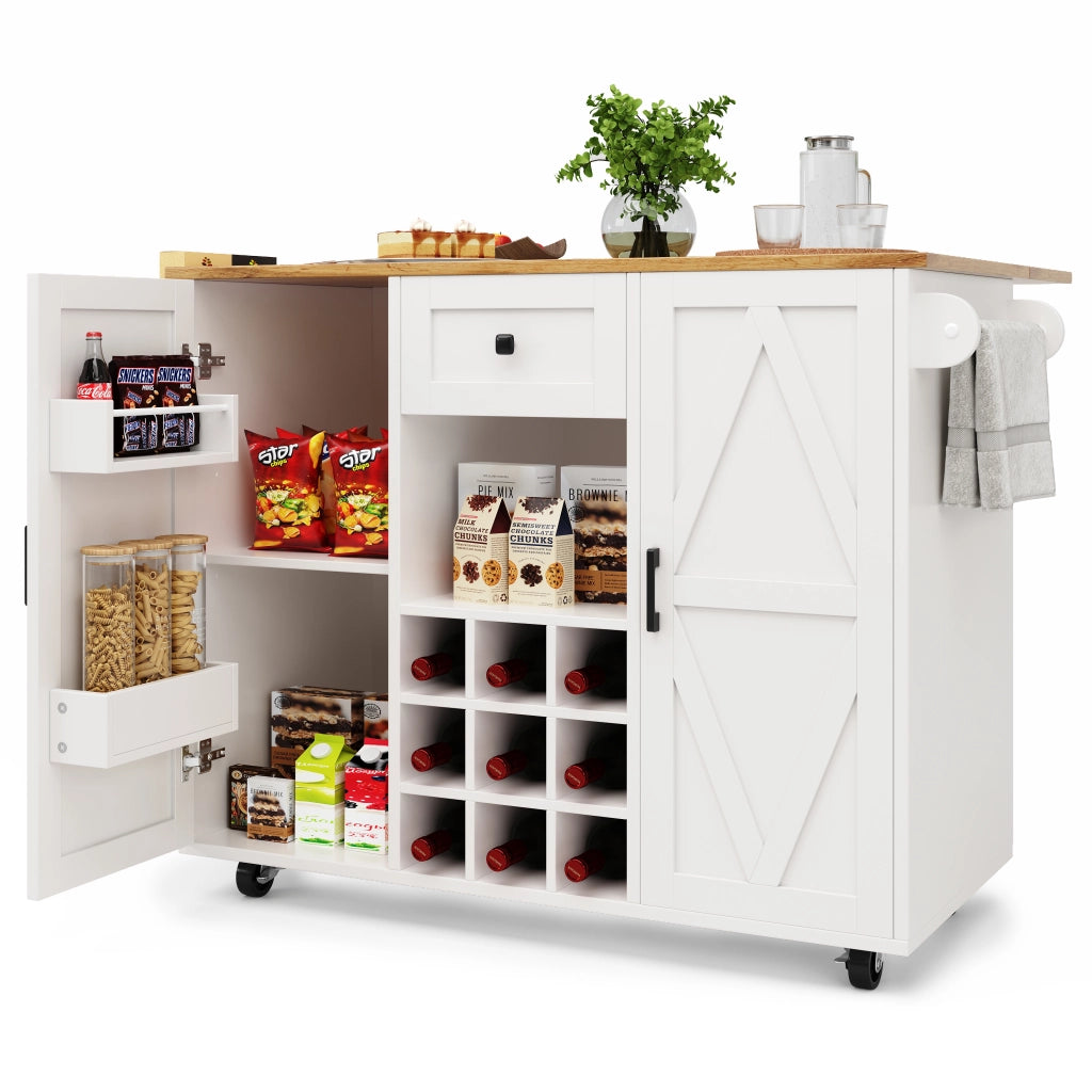 Tavolo da Pranzo Allungabile con Contenitore ¨C MINIMAL ¨C Legno, Moderno