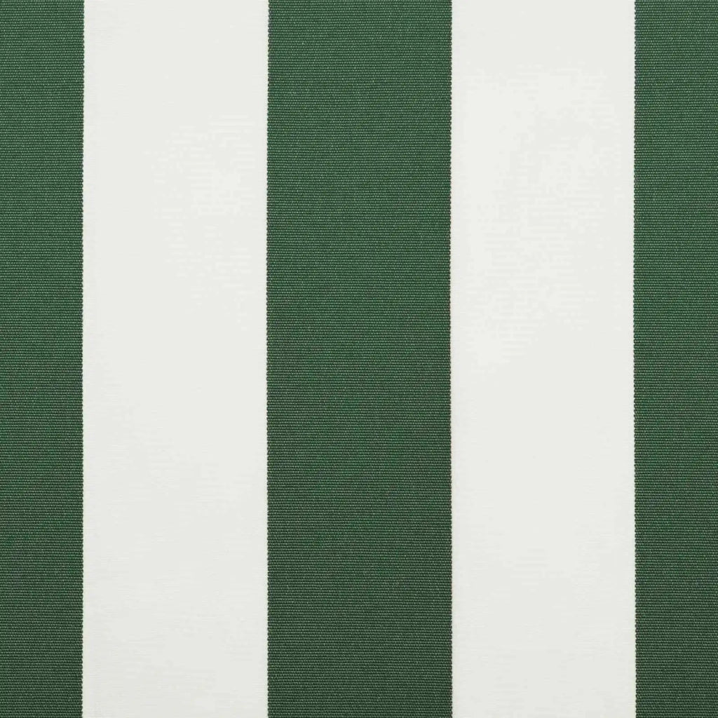 Telo di ricambio per tenda da sole Verde e Bianco 450 × 300 cm 3444465