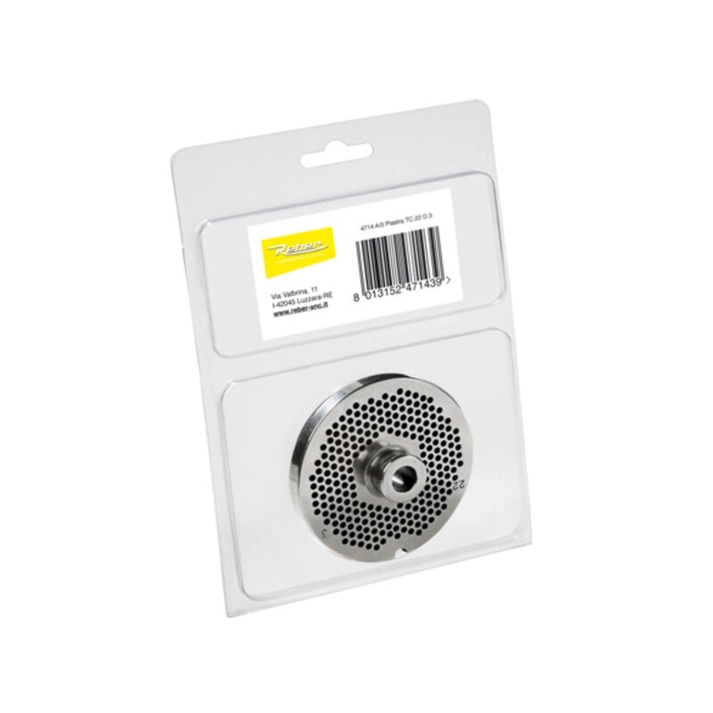 PIASTRA P/TRITACARNE TC 12 FORO 12 MM