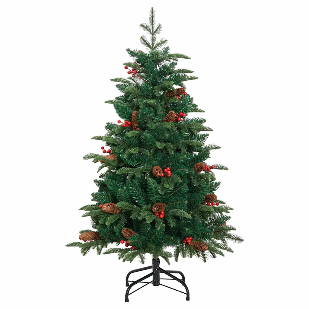 Albero di Natale artificiale con 150 LED Verde 150 cm 3395546