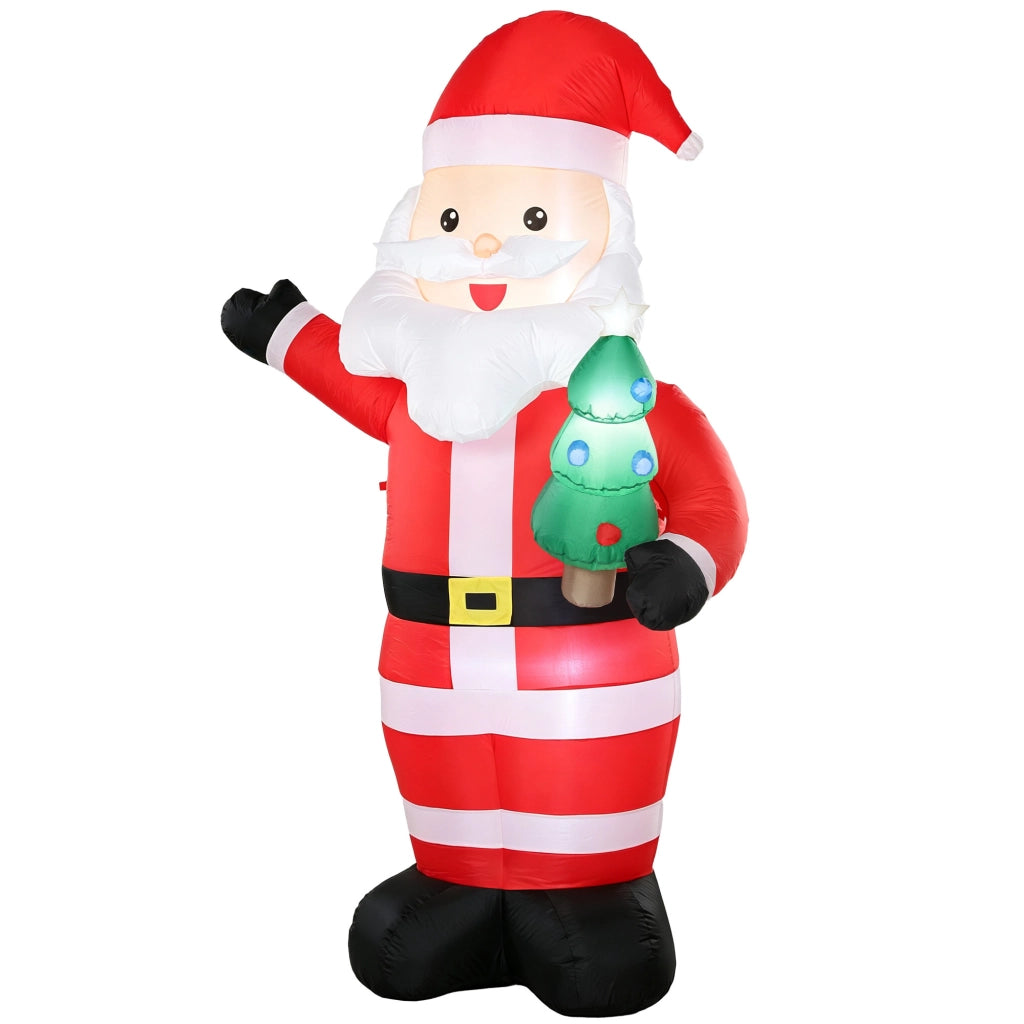 Babbo Natale gonfiabile da 243 cm con luci a LED