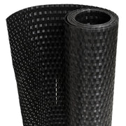 Schermo da balcone | Paravento da Balcone Nero 300x90 cm in Polyrattan