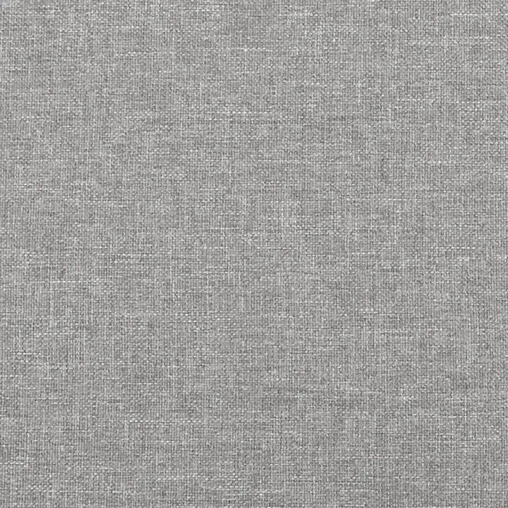 Giroletto a Molle con Materasso Grigio Chiaro 80x200 cm Tessuto 3144375