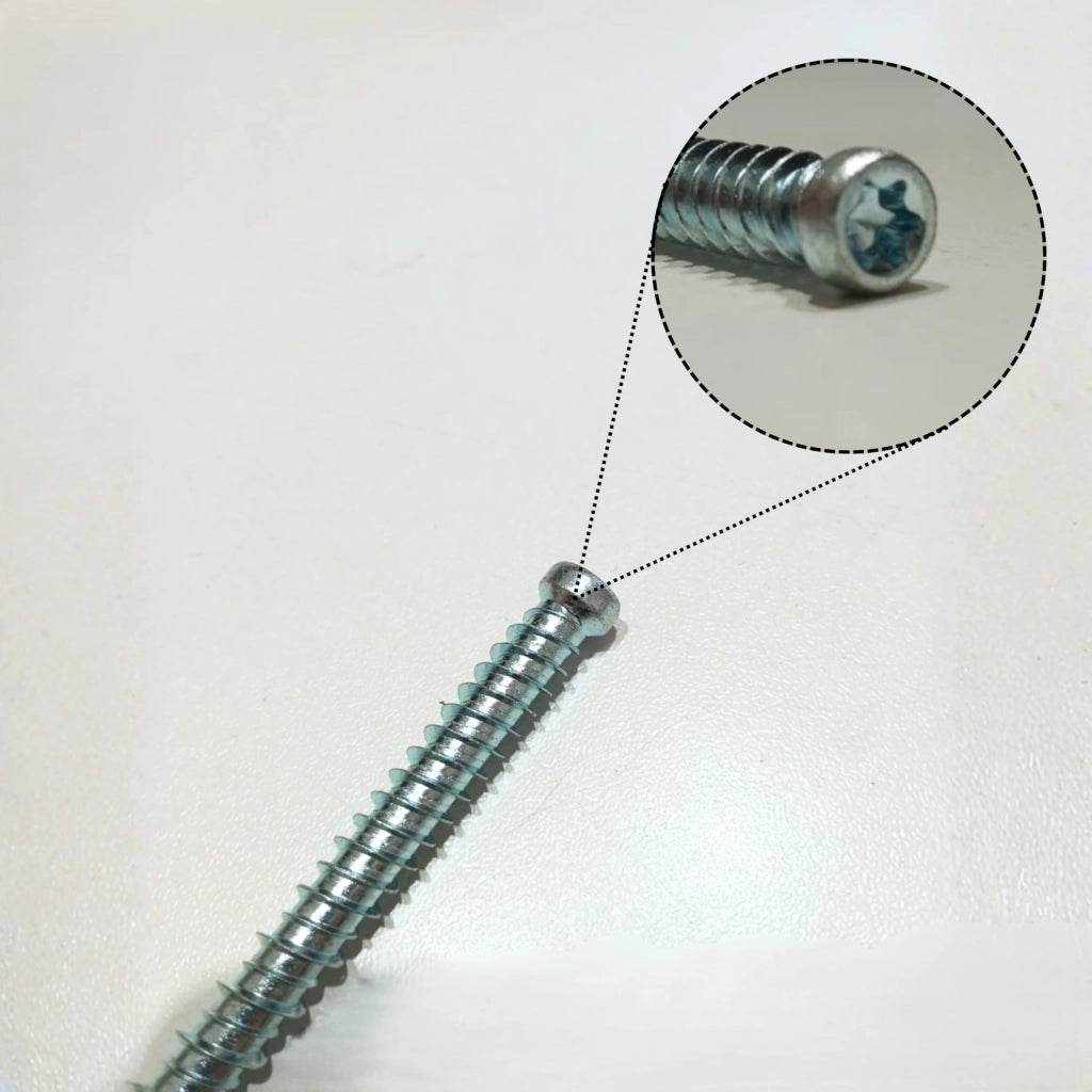 Vite per calcestruzzo testa cilindrica 7,5x135 mm - confezione da 100 pezzi