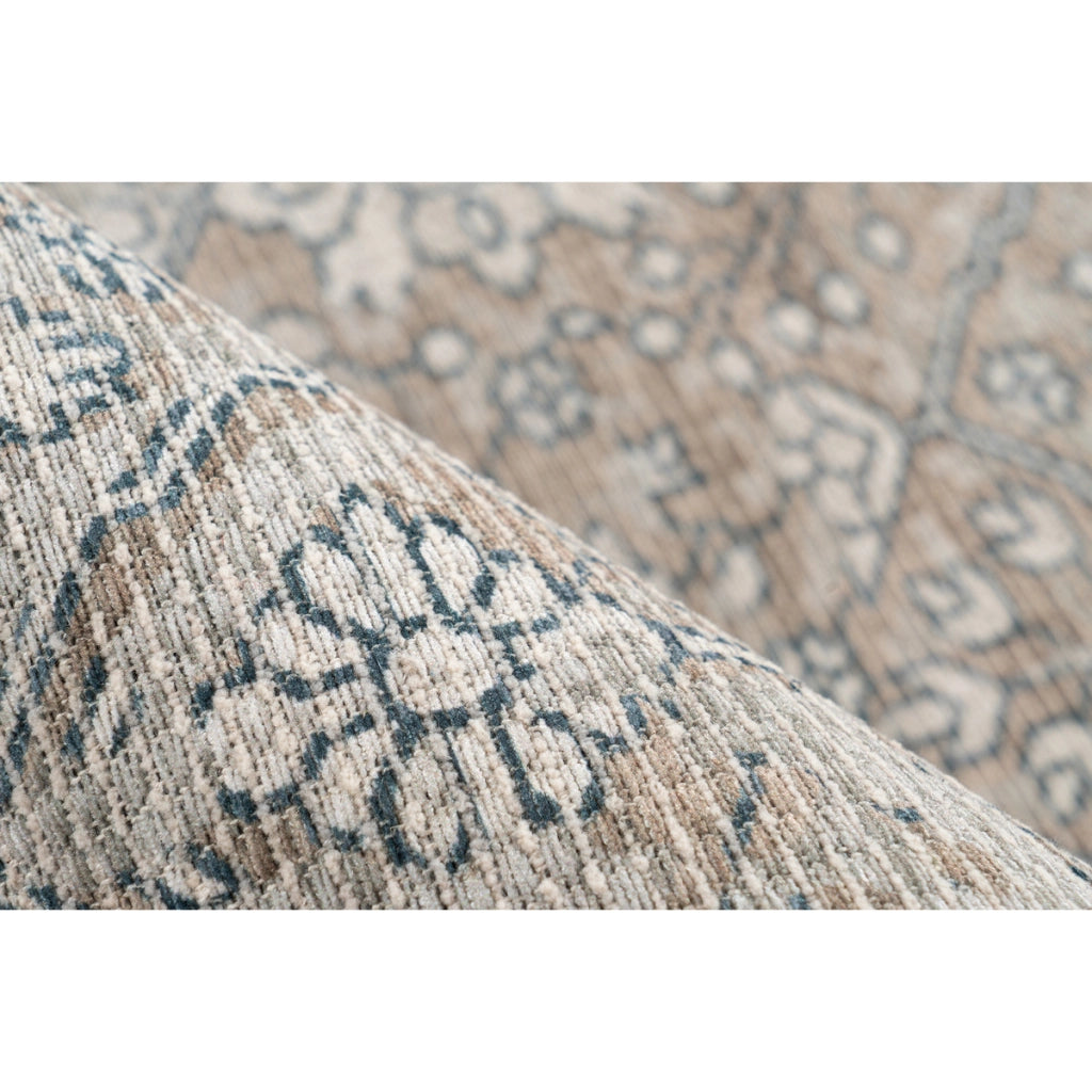 Tappeto vintage Perry Khaki e Beige 120x170 cm