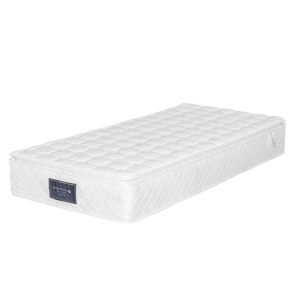 Letto Singolo Imbottito con Contenitore Idraulico e Testiera LED ¨C MINIMAL ¨C Grigio, 90x200