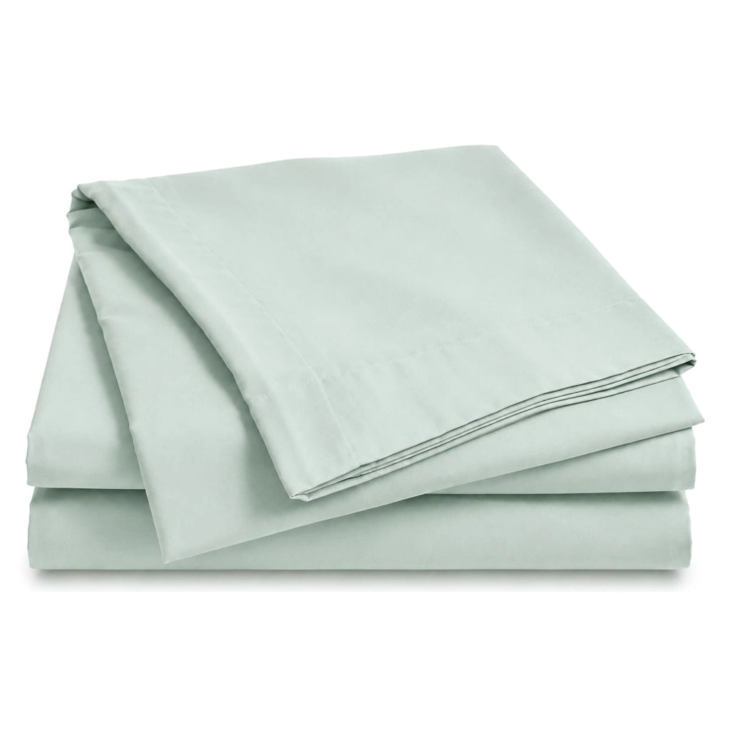 Rotihamo, set Completo Letto Singolo in Cotone, Verde Menta