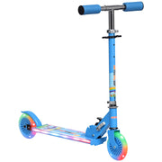 Trottinette per bambini pieghevole con ruote luminose ¨C Minimal ¨C 67x32x78 cm blu