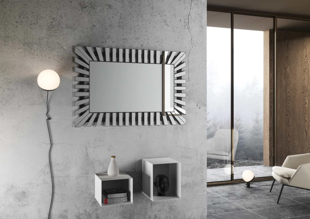 Specchio 80x120x2.5 cm Yenge Orizzontale Verticale