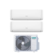 Condizionatore Dual Split Hisense Hi-Comfort 12+12 con 2AMW52U4RXC R-32 Wi-Fi Integrato