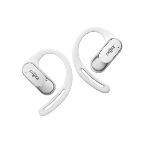 Shokz openfit air, weiss auricolare wireless a clip chiamate/musica/sport/tutti i giorni bluetooth bianco - T511STWT