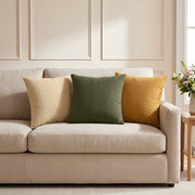Federa 2 pz HEERLEN Giallo 40 x 40 cm corduroy 908464