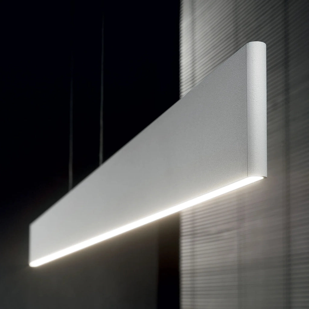 Lampada a sospensione Collezione STEEL LED 36W Luce calda 3000K Bianco Ideal Lux