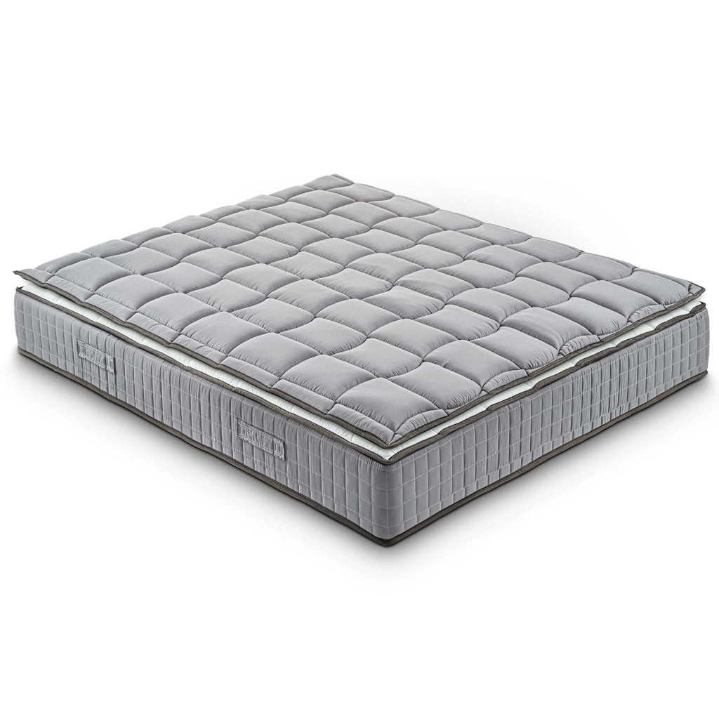 Materasso Piazza e Mezza 135x190 Molle progressive - Alto 27 cm - Ortopedico - Sfoderabile - con topper Memory in OMAGGIO