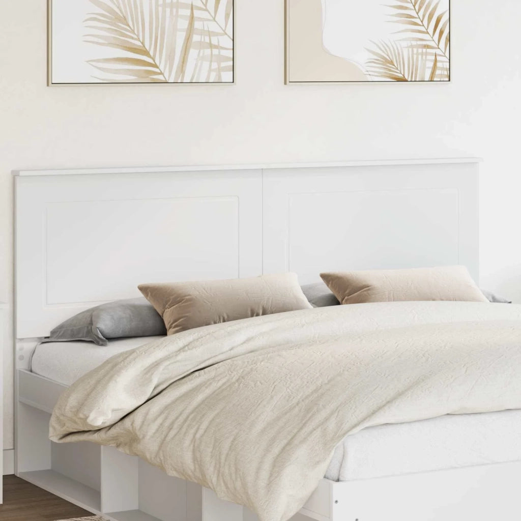 Testiera Bianco 100 cm Legno ingegnerizzato 887593