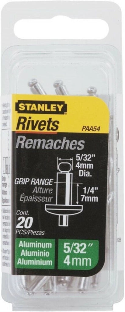 Rivetti Allum. 3X3Mm 25 Pezzi - Swk Stanley