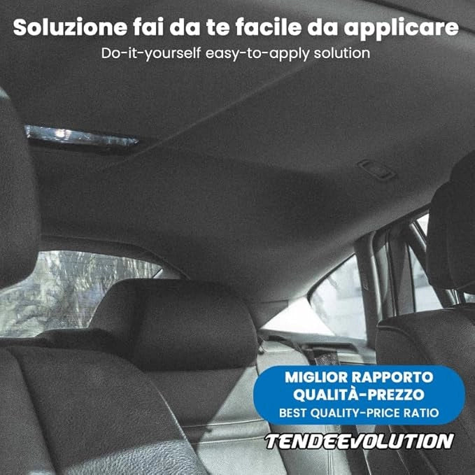 Kit Riparazione Tessuto Cielo Auto - Vellutino Grigio Chiaro Con 2 Colle a Pennello - Misura 1,50 x 2 m - Adatto anche per Pannelli Portiere e Pantoni