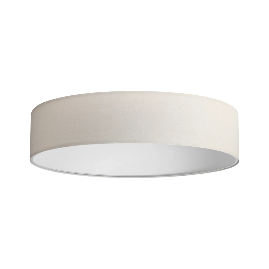 Paralume Cilindro Collezione SET Beige 90 Cm Diametro Tessuto Ideal Lux