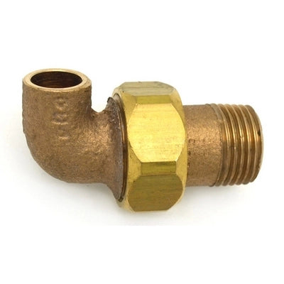 GOMITO BRONZO 3 PEZZI M.  A SALDARE- 1/2 x 12- FRABO- pezzi 1