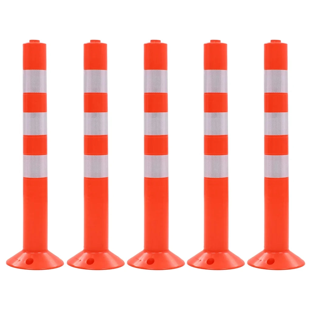 Dissuasore del Traffico 5 pz Plastica 75 cm 142829