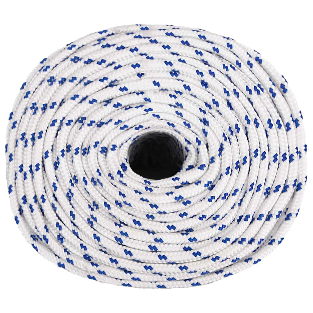 Corda multiuso 10 mm 100 m Bianco e Blu PP 3473198