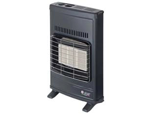 STUFA INFRAROSSI  A GAS GPL 4200W GRIGIA  misure cm.42,5x15x64h. peso kg.6,5  ECO40GPL    SICAR