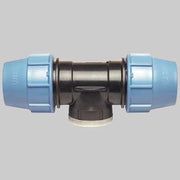 RACCORDO A TEE FEMMINA PLASTICA  50 x 2 x 50     UNIDELTA
