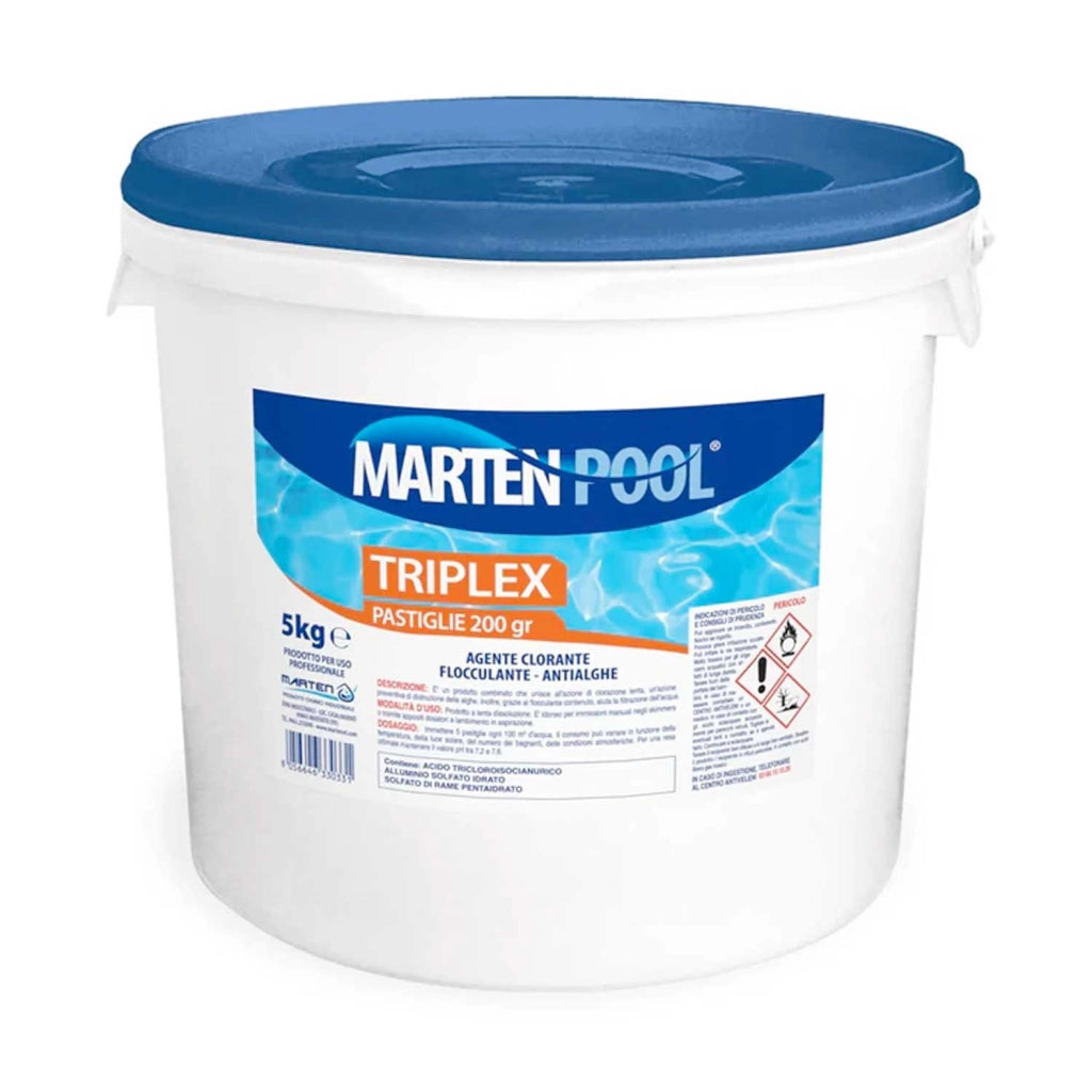 Marten Triplex multiazione Pastiglie Cloro 5 kg
