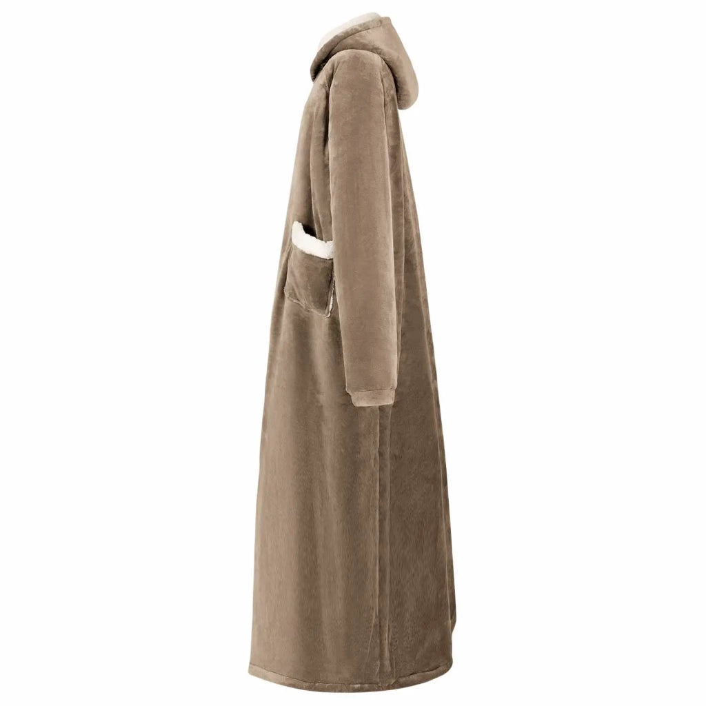 Felpa coperta Cammello M Pile e Flanella CFW6348865