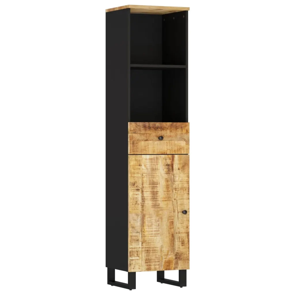 Set Mobili da Bagno 3pz in Legno Massello di Mango 3200637