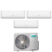Condizionatore Trial Split Hisense Hi-Comfort 9+9+12 con 3AMW62U4RJC R-32 Wi-Fi Integrato